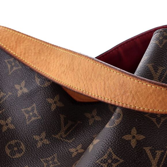 Louis Vuitton Graceful Handbag Monogram Canvas MM Brown - Picture 7 of 8